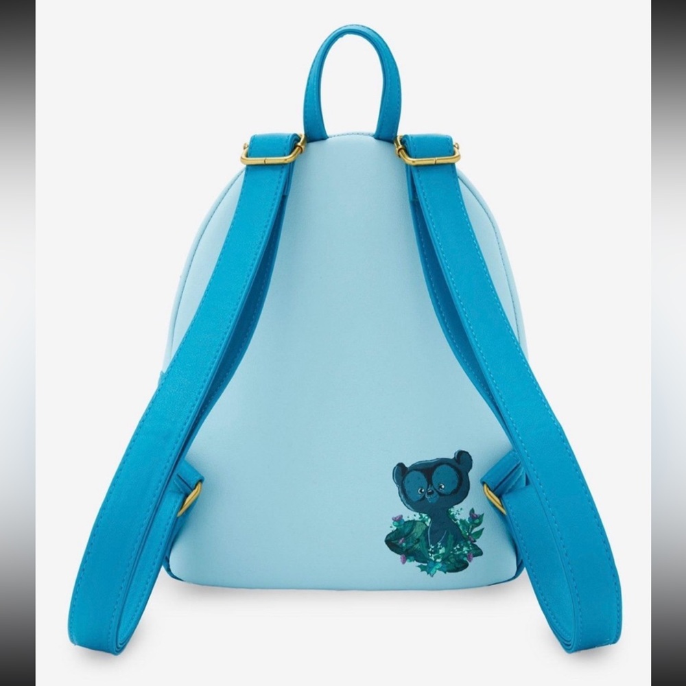 Loungefly Merida Blue and Teal Disney Backpack - Picture 3 of 4